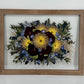 Framed wedding flower preservation